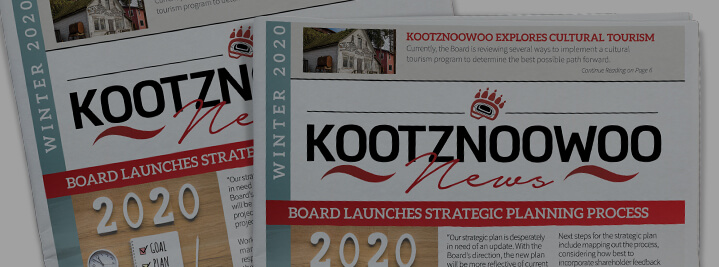 Kootznoowoo 2020 News Winter