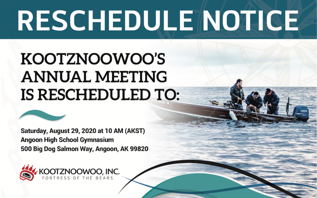 Reschedule Notice of Annual Meeting