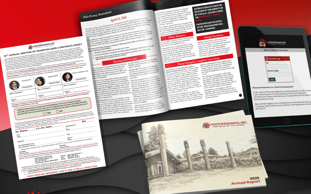 Annual Meeting Proxy Materials Now Available